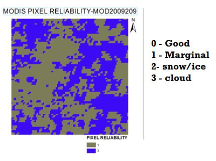 2 DENOISING OF TIME SERIES DATA Removal of Cloudy pixels Masking of agricultural pixels from NRSC LULC data Gap