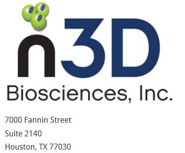 n3d Biosciences Magnetic cell culturing technology invented by our