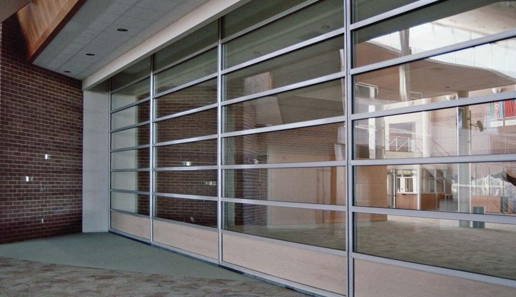 ACOUSTICS AND SAFETY IN A CUSTOMIZED FINISH Skyfold Mirage is an innovative, automatic acoustic glass wall partitioning system that is sure to revolutionize the way you design and work with your