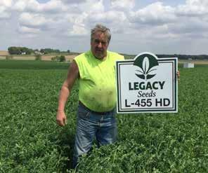 DAVE HUSET LEGACY BREEDS ALFALFA Since 2012 Legacy Seeds has been the only INDEPENDENT alfalfa breeder in the industry. Legacy Seeds HD Alfalfa It s ALL About More Milk!