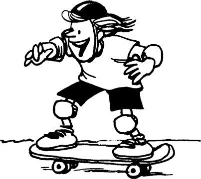 4 of 6 Forces Make 6 correct by choosing a word or phrase from each column. Use the diagram of the skateboarder to help.