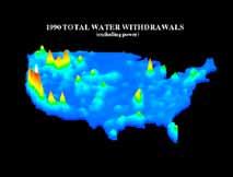 Water Usage Source: USGS ENVIR 202: Lesson 9 10