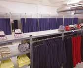 Allow combination of hanging and flat apparel storage, all interchangeable REDUCE FOOTPRINT THROUGH MOBILE
