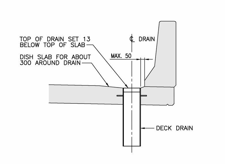 Typical drain inlet and downspout details are shown in Figures 1.8.2.3.3a and 1.