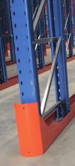 racking also offers high-visibility ground level guide-ins to provide additional assistance for