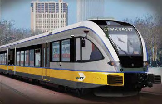 Regional Rail New Technology New concept vehicle Characteristics similar to DART Light Rail Will be Federal Railroad Administration (FRA) Compliant