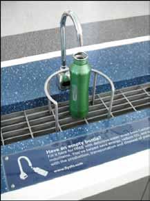 Hydration Stations Refill, reuse and refresh at SFO s new Hydration Stations.
