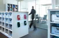As much as necessary, as little as possible: One Point Lessons, the central Kanban station, uniform boxes for consultants personal documents, and perfect order in the file cabinets Ingenics Hamburg