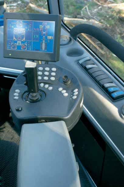 FORWARDER COMPUTER Communication between forwarder and harvester and with principals and landowners is becoming increasingly important.