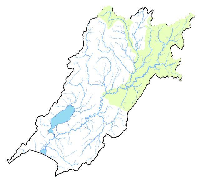 Upper Ruamāhanga River The Upper Ruamāhanga River is defined by the surface water catchments of the Ruamāhanga River upstream of the confluence with the Waiohine River, excluding tributaries of the