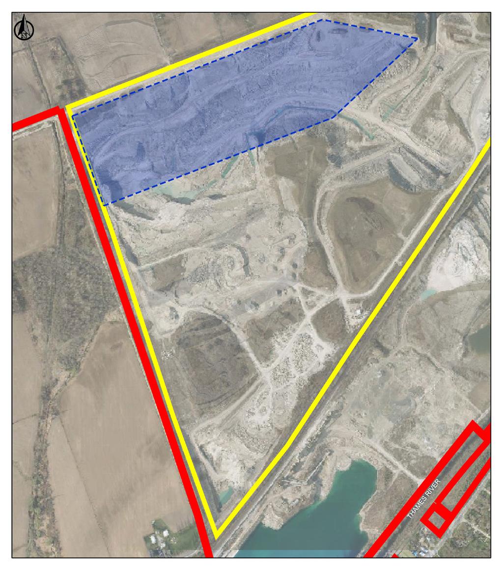 Walker Environmental Group Landfill Orientation This map shows different ways the landfill could be oriented within the available area for landfilling. 1. West-East Orientation 2.