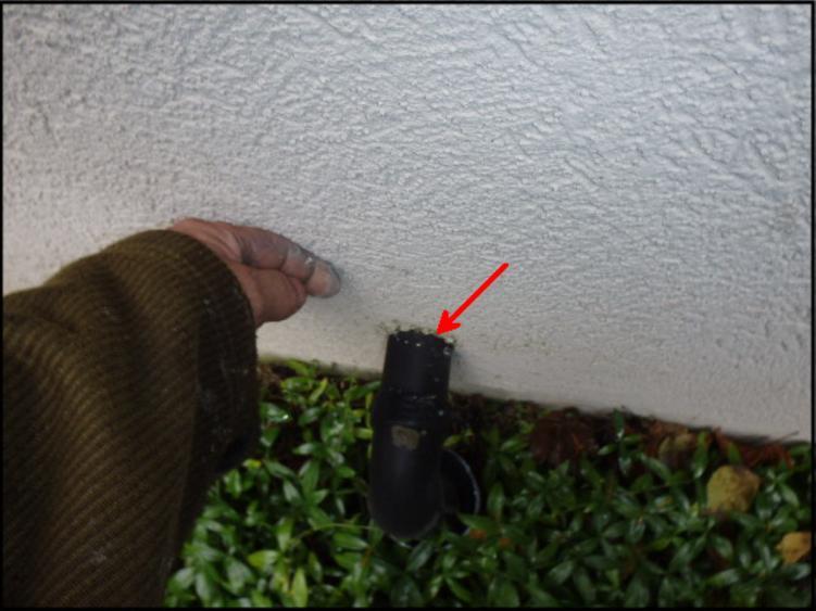 Left Right Elevation Continued Penetration needs sealant joint application
