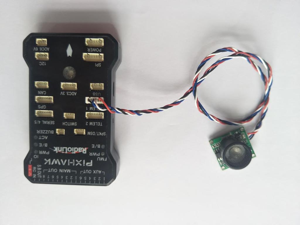 Ultrasonic Sensor SU04 User Manual RADIOLINK ELETRONIC LIMITED Introduction: SU04 is a transmitting receiving hybrid ultrasonic sensor, it compatible with PIXHAWK and MINI PIX.