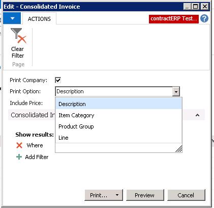 Consolidated Invoicing Now post all the sales orders you need that are linked to said Contract.
