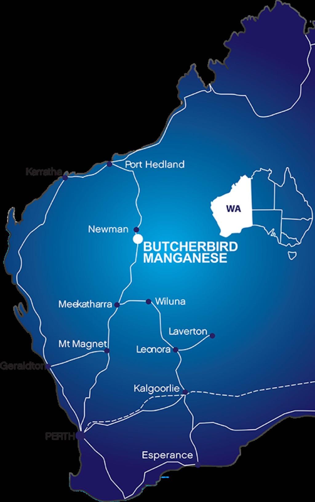 The Butcherbird Manganese Project Australia s largest onshore manganese deposit.