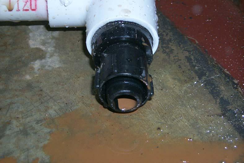 Field flush each zone for removal of fines and slime build-up up in supply lines,