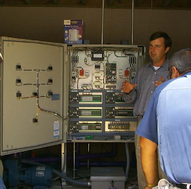 Flow Metering Flow meter Control panels allow recording