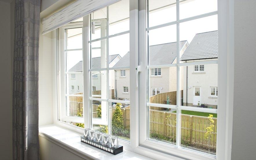 Noise reduction Double & triple glazed sealed units considerably reduce outdoor noise levels, allowing you to relax in the peace and quiet of your home.