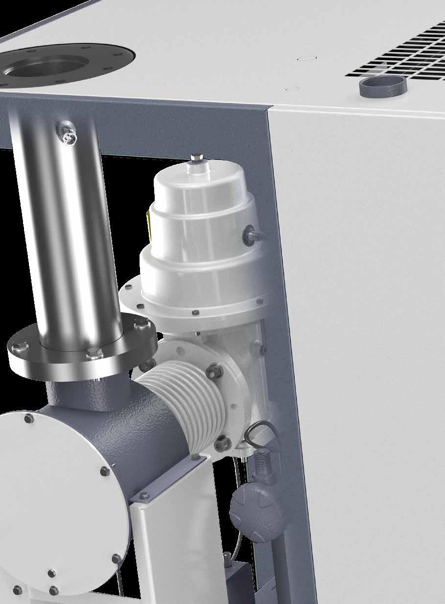 INNOVATIVE, INTELLIGENT VACUUM PUMPS The GHS VSD + Series is a range of new-generation, intelligent, oil-sealed rotary screw vacuum pumps with Variable Speed Drive + (VSD + ) technology from Atlas