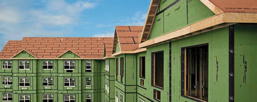 ZIP SYSTEM Roof & Wall SHEATHING The Optimal Solution ZIP System Sheathing is designed specifically to address the growing need for building performance, comfort and energy efficiency and is the only