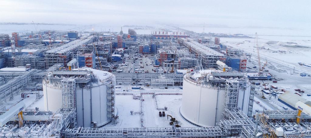 Russia: Capitalizing on giant low cost resources Ramping up Yamal production, pursuing Arctic LNG 2 project Yamal LNG, 17.