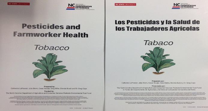 Tobacco Workers Pesticide Safety Training Materials Available If you employ migrant workers in the production of your tobacco crop, you will
