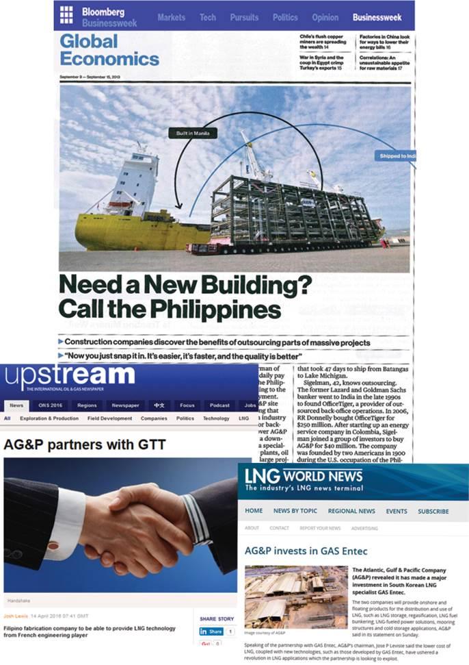 AG&P s singular solution offers speed, flexibility, economic value AG&P is combining its modularization capabilities and unique partnerships with engineering and technology partners to pioneer
