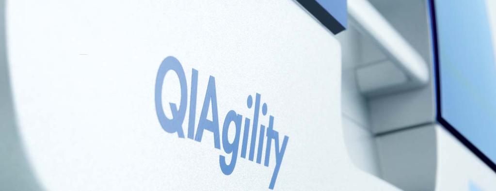 Flexible workflow with built-in versatility The QIAgility is compatible with all your workflow needs.