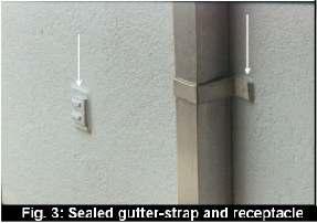 cable TV lines 6. satellite dish mounts 7. security systems 8. gutter straps 9.
