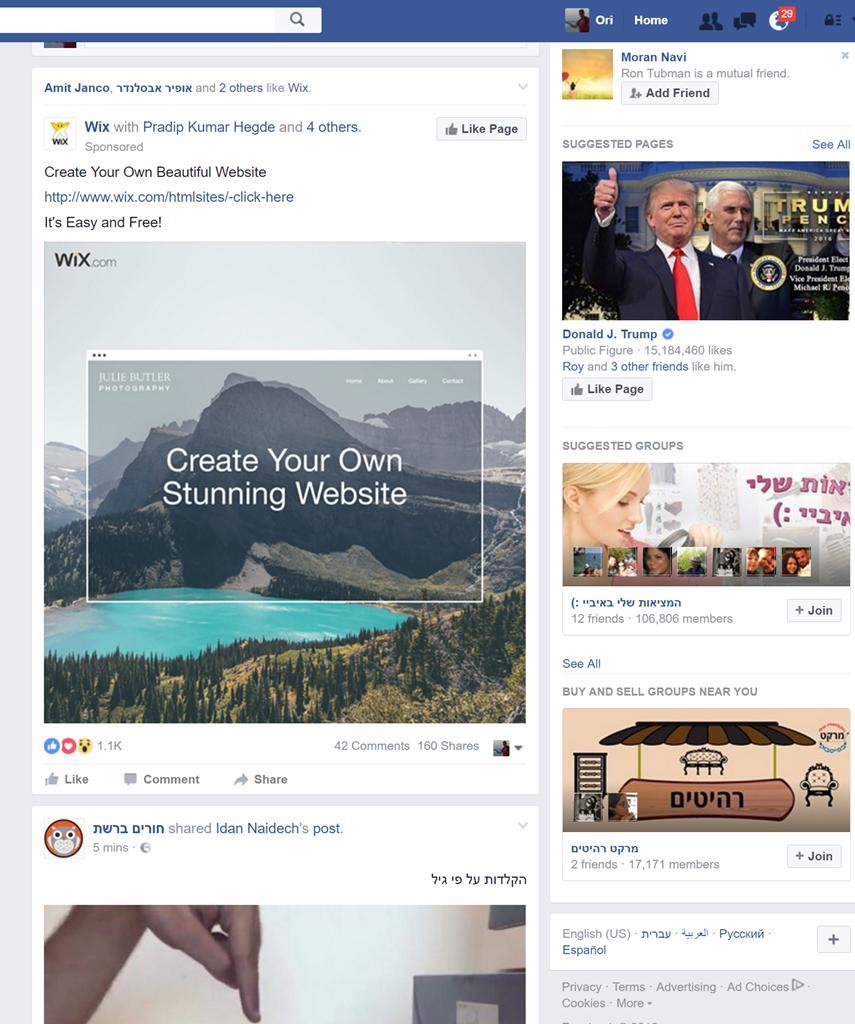 Audience Assets Rentals Analysis Facebook Ads & Promoted Posts Example: We create Men a need in their by serving thirties that ads love or post