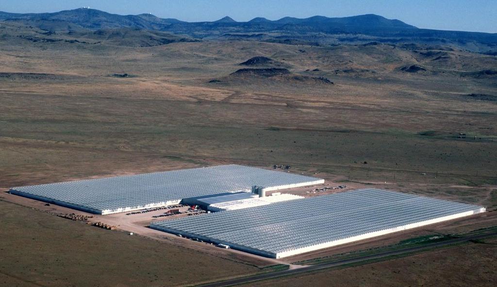 Positioned to Lead a Federally Legalized US Cannabis Industry 22 4 facilities - 5.5M sq. ft. Existing, state-of-the-art, mega-scale produce operations in best growing climate in US (5,000 ft. elev.