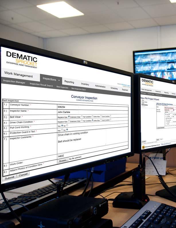 Instant Data Access Dematic Sprocket provides access to real-time data from anywhere in your system.