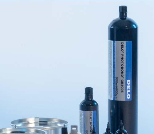 DELO offers high-tech adhesives tailored to meet the specific needs of any industrial
