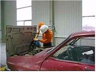 ii. Dismantling Variety of parts and all vehicle fluids and tires are removed for either: Direct