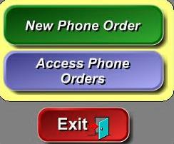 Your system can be configured to prompt for the order type upon new order entry and logging into the order screen. The Select Order Type box will appear upon which you can select Phone Order. 2.