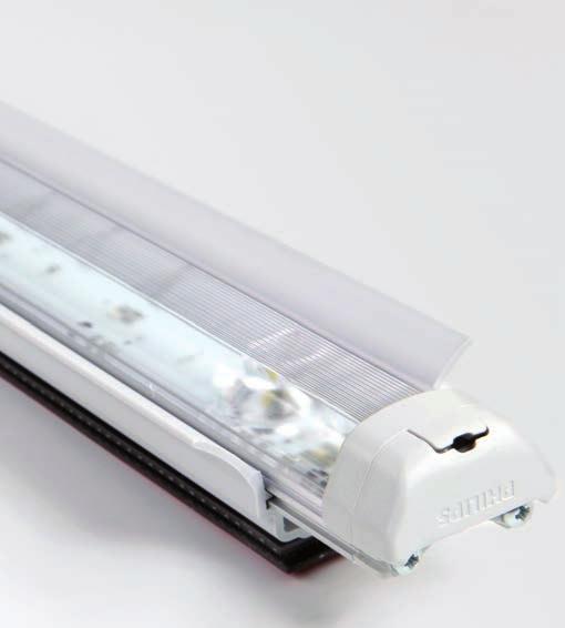 We offer fluorescent tubes and LED lighting systems that can be mounted to the frame Hold open function for easy loading Adapters for retrofitting the system
