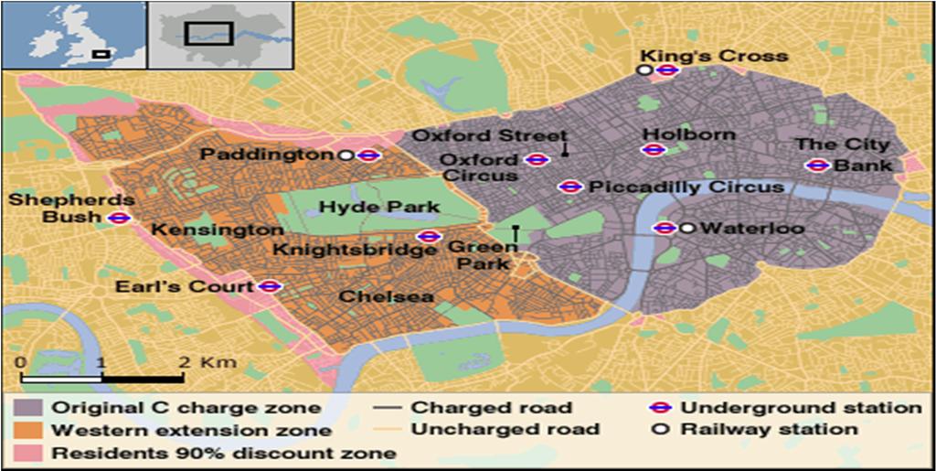 London Congestion Pricing The