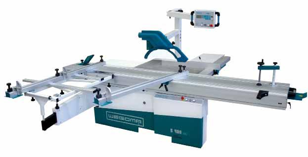 10 SAWS S - Series - SLIDING TABLE PANEL Saws S400NC - Sliding Table Panel Saw Sliding table panel saw for saw blades up to D= 400 mm.