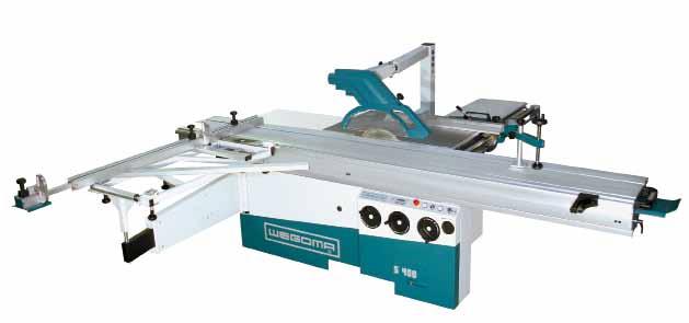 8 SAWS S - Series - SLIDING TABLE PANEL Saws S400 - Sliding Table Panel Saw Sliding table panel saw for saw blades up to D= 400 mm.