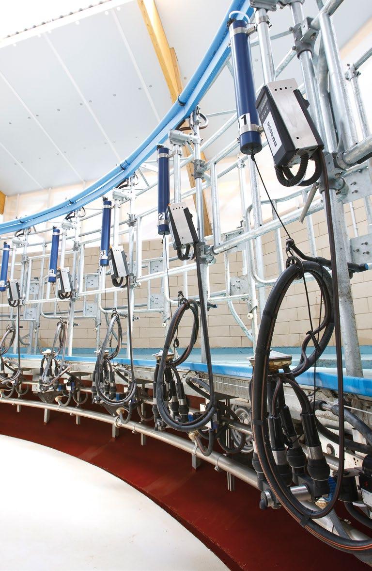 The basic HBR simply lets you milk your cows in a fast and efficient way.