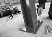 for steel beams, columns, manufacturing equipment or ledger angles Facade installation, steel and metal construction, installation of railings and safety barriers The Hilti HIT System 3.2.