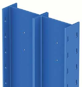 Although if needed, two profiles can be joined to together, considerably increasing their loadbearing capacity.