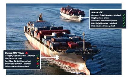 compliance and risk management services for ship financing, trade & commodity financing,