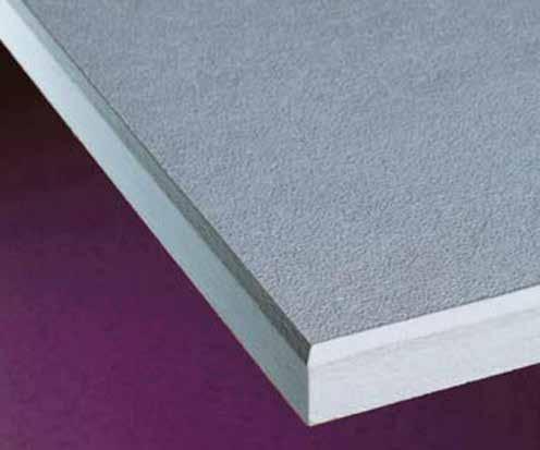 x 230mm Ceiling Cutout Size 50mm - 75mm 75mm - 100mm 100mm - 140mm 140mm - 270mm 140mm - 270mm Acoustic Perimeter Edging Strip ANCILLARY PRODUCTS Datasheet 13 Glass mineral fibre acoustic core board