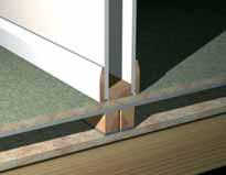 Design Recommendations Design Recommendations - All Subfloors General Reflex Bearers are designed for installation on generally even subfloors.