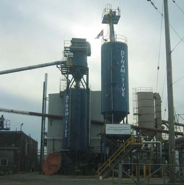 West Lorne, Ontario Dynamotive Pilot Plant 2004 100 tonnes per day