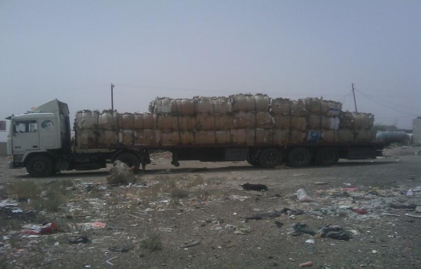 scavengers and small and medium informal sectors, most of the collected materials are exported out