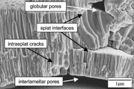 Novel TBCs - Microstructure TBC Microstructural Features Thermal and mechanical properties