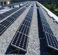Photovoltaic energy is the result of turning sunlight into electricity.