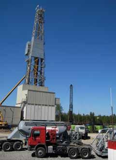 On an oil and gas project, material can be transported considerable distances to and from the site.
